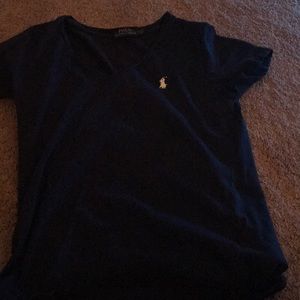 Polo shirt navy blue